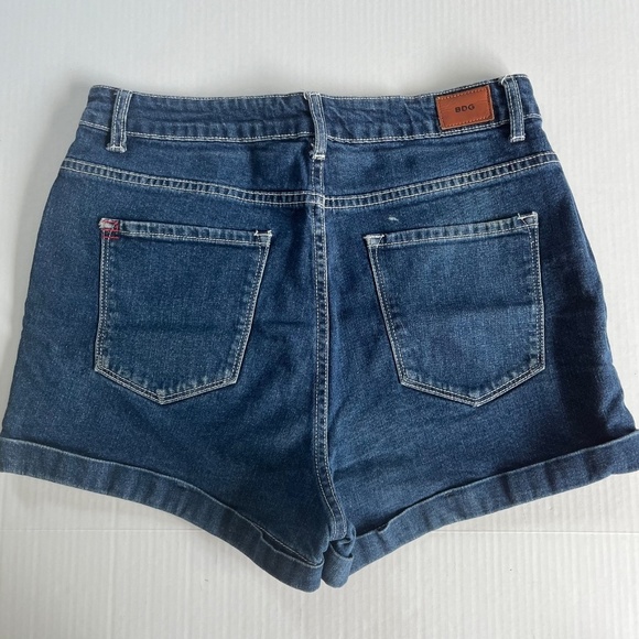 BDG Sz 31 Urban Outfitters Denim Shorts Super High Rise Foxy Vintage Casual - Picture 3 of 7